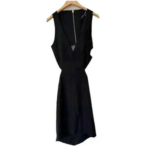 NBD x NAVEN TWINS Sweet Dreams Cut Out Mini Dress in Black Size Small